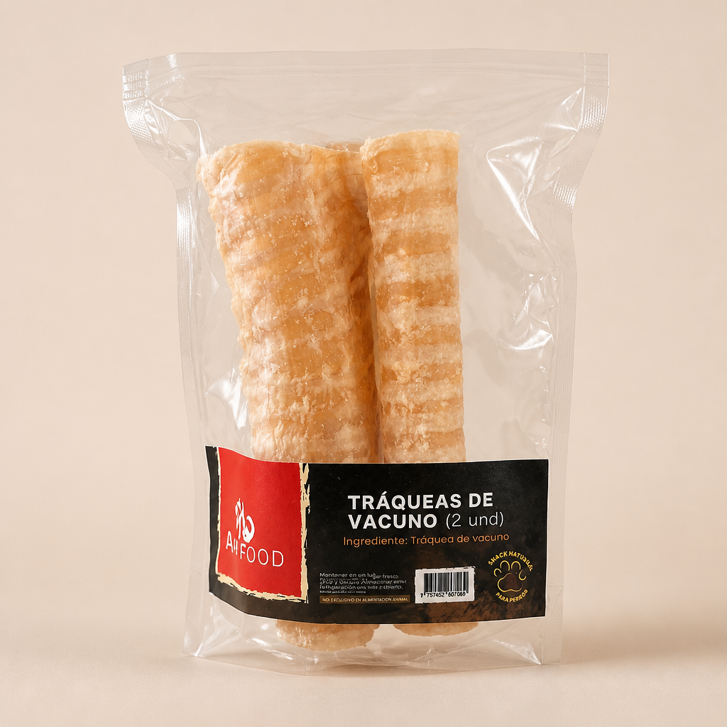 Snack Traquea de Vacuno 2 unidades