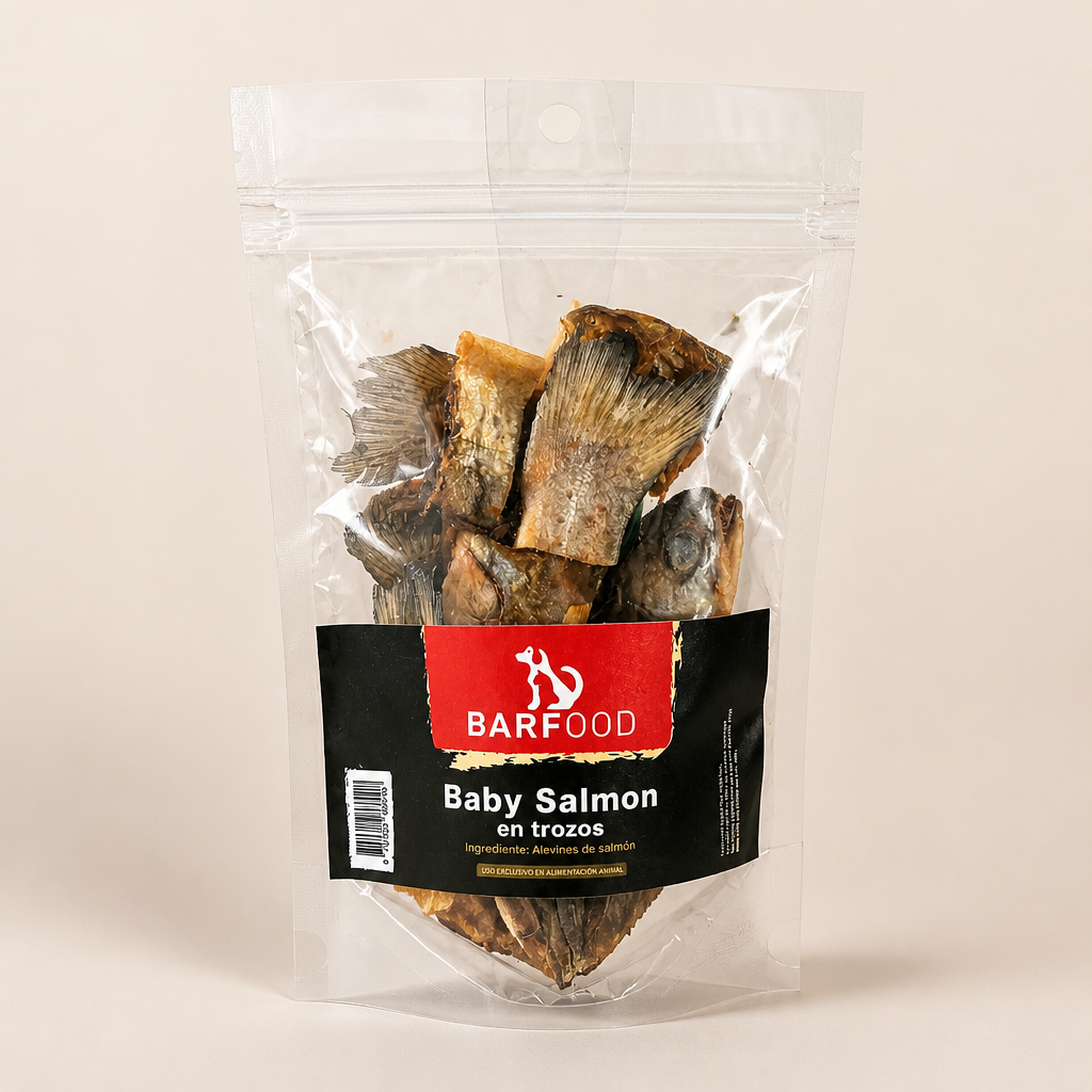 Snack Baby Salmon en trozos 50 gr.