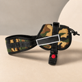 Arnes de vanguardia ajustable con cintas reflectantes y broche de seguridad