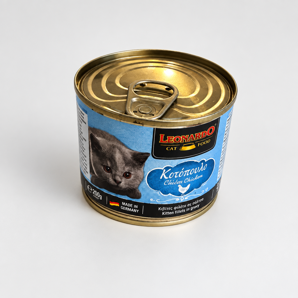 Pack Premiun Gatito BB Royal Canin 1,5Kg + Lata Leonardo 200gr + plato acero inoxidable + varilla interactiva + cama acolchada antiestrés